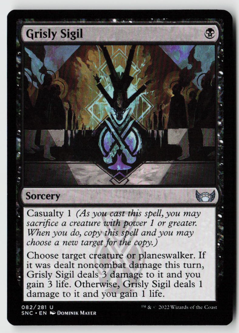 Streets of New Capenna #82 Grisly Sigil