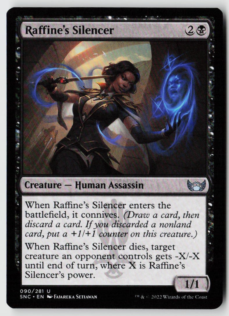 Streets of New Capenna #90 Raffine's Silencer