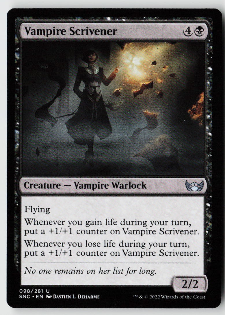Streets of New Capenna #98 Vampire Scrivener