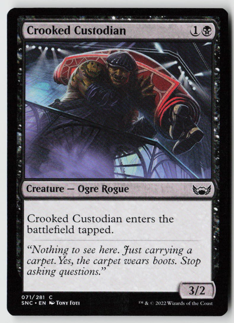 Streets of New Capenna #71 Crooked Custodian