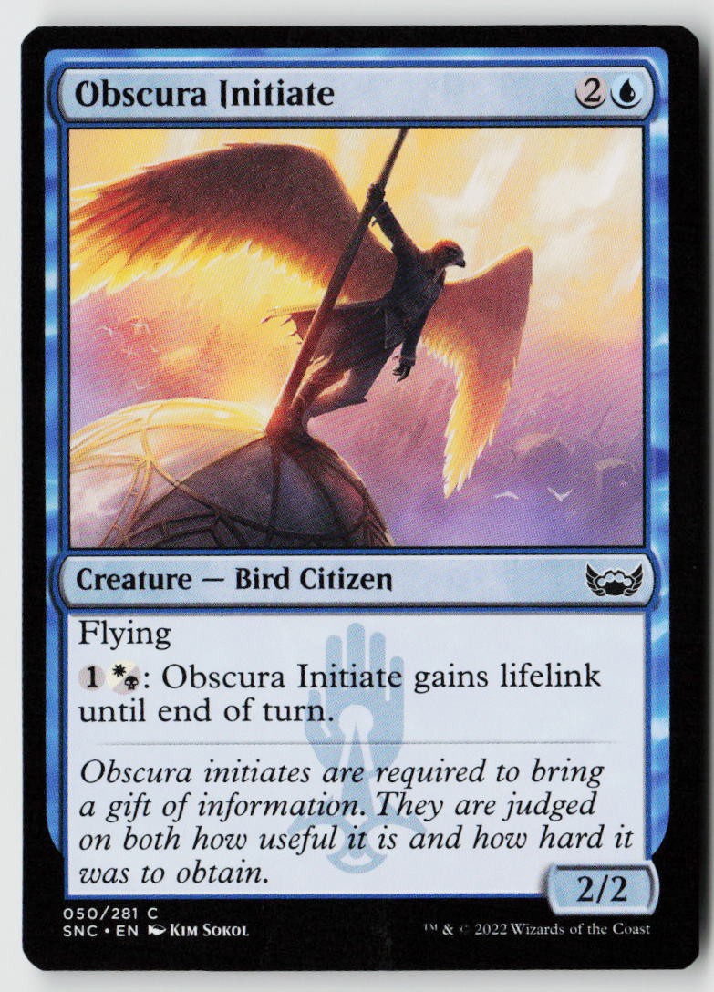 Streets of New Capenna #50 Obscura Initiate