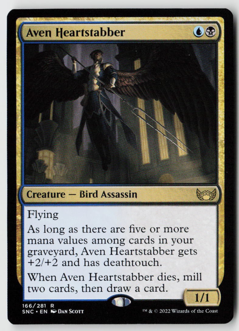 Streets of New Capenna #166 Aven Heartstabber