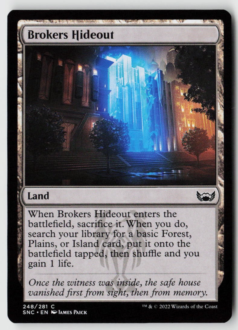 Streets of New Capenna #248 Brokers Hideout