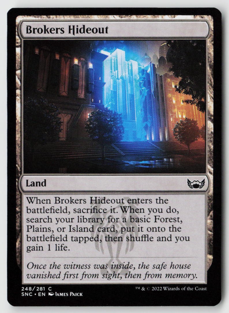 Streets of New Capenna #248 Brokers Hideout