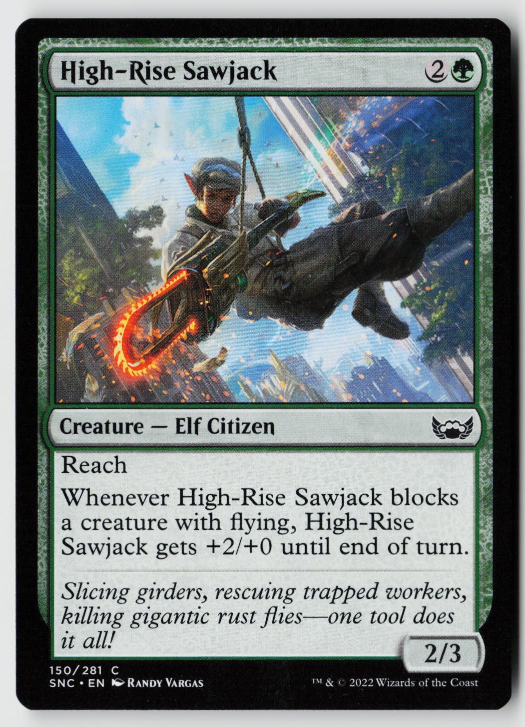 Streets of New Capenna #150 High-Rise Sawjack