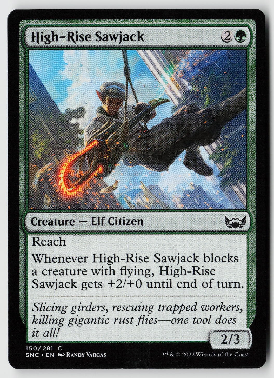 Streets of New Capenna #150 High-Rise Sawjack