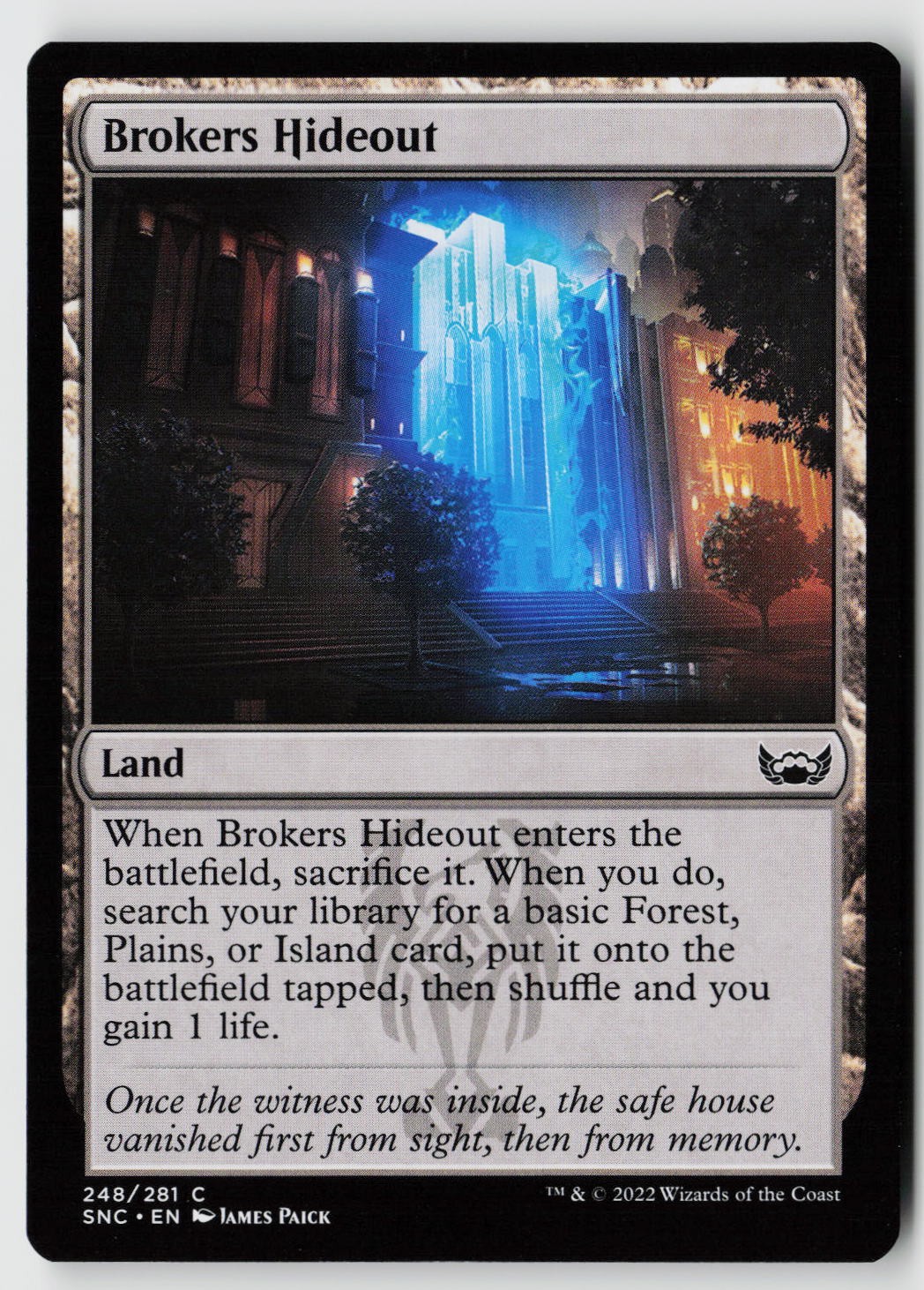 Streets of New Capenna #248 Brokers Hideout