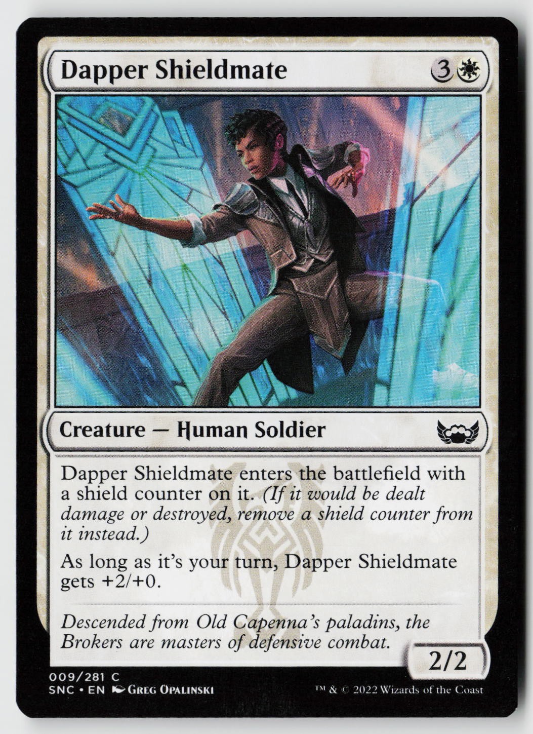 Streets of New Capenna #9 Dapper Shieldmate