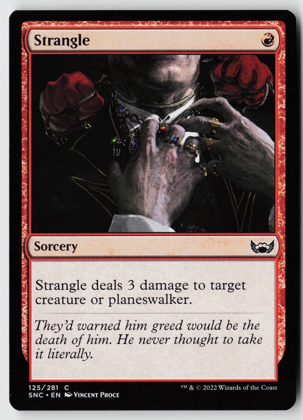 Streets of New Capenna #125 Strangle