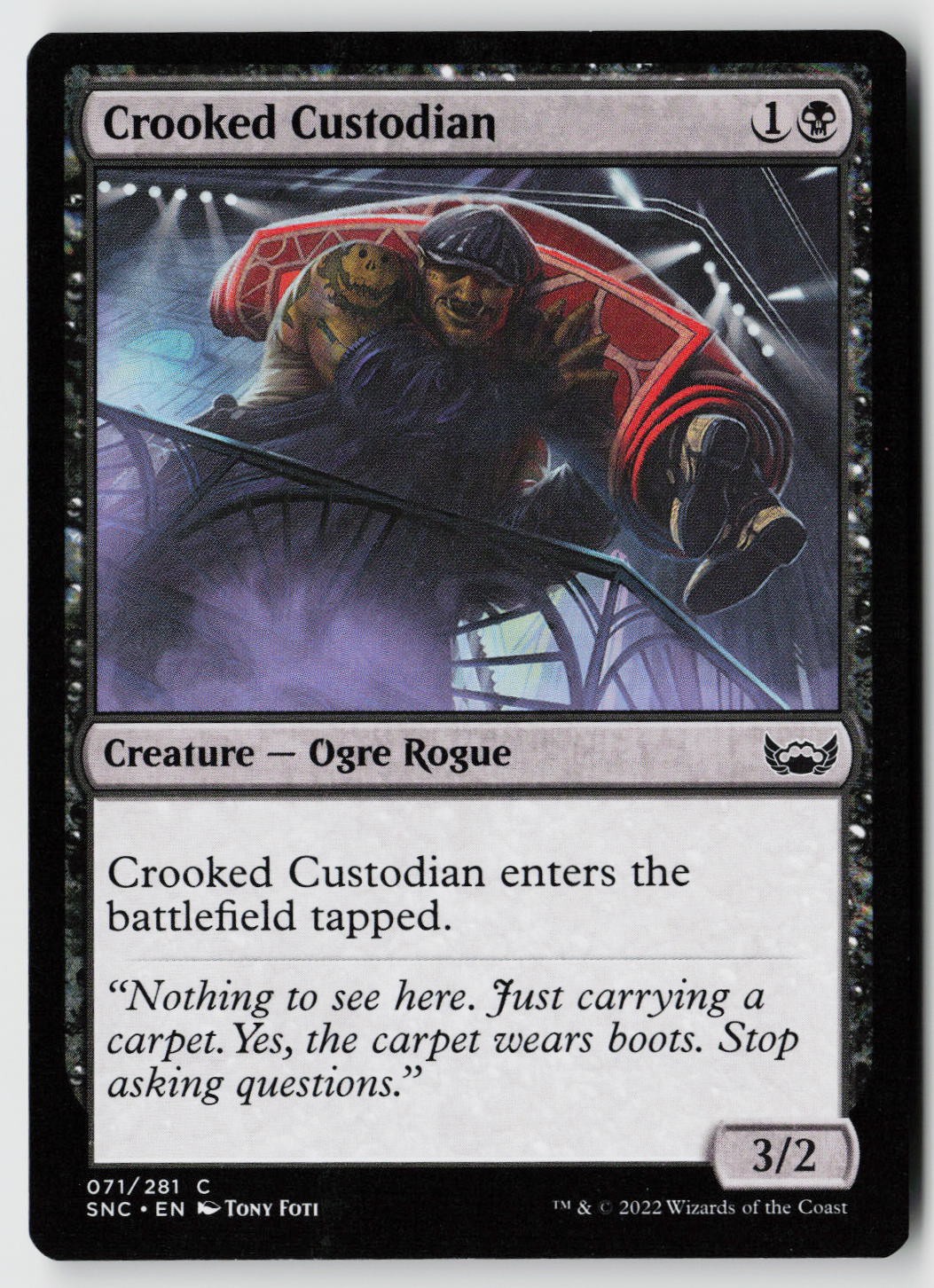 Streets of New Capenna #71 Crooked Custodian