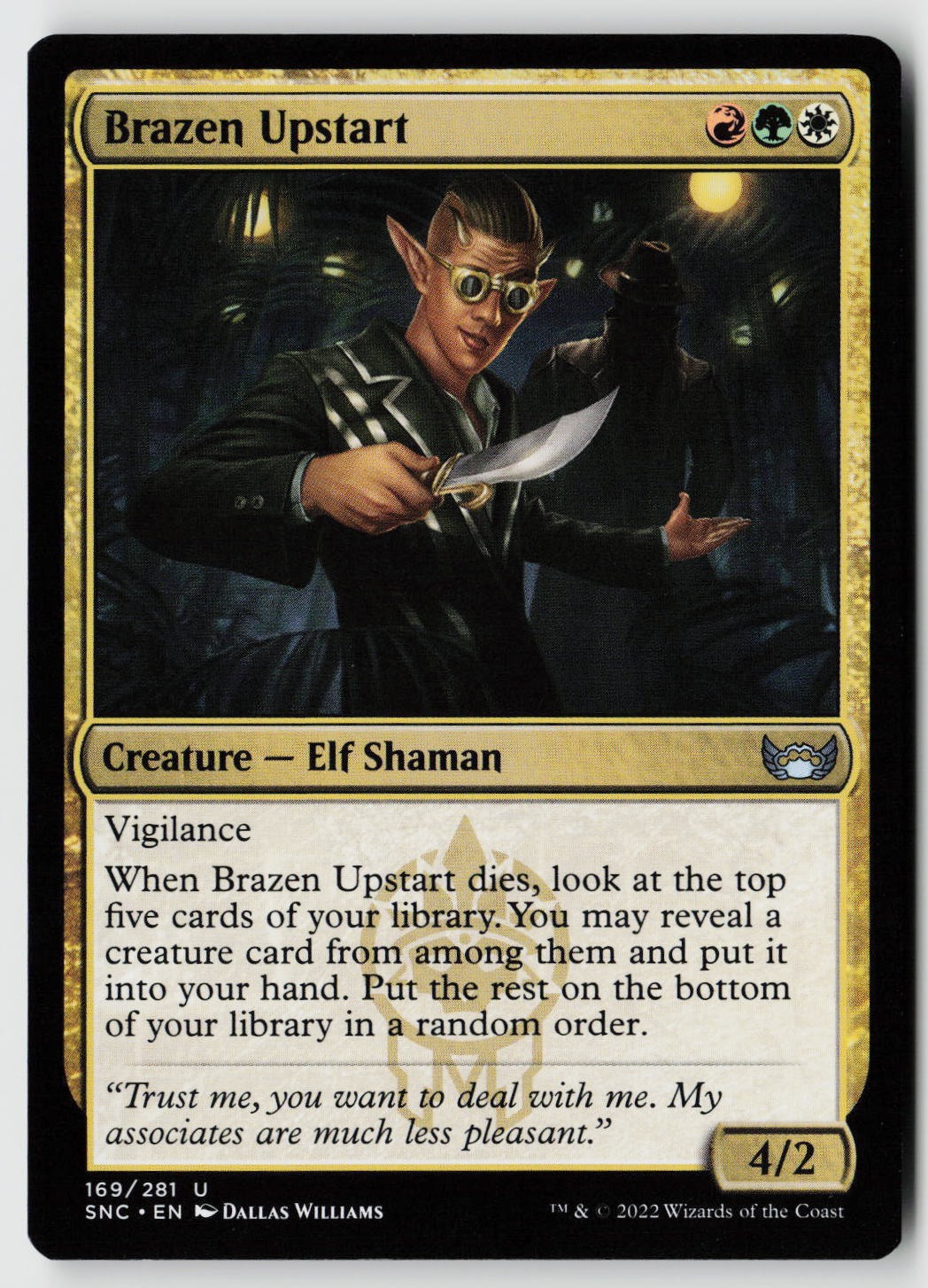 Streets of New Capenna #169 Brazen Upstart