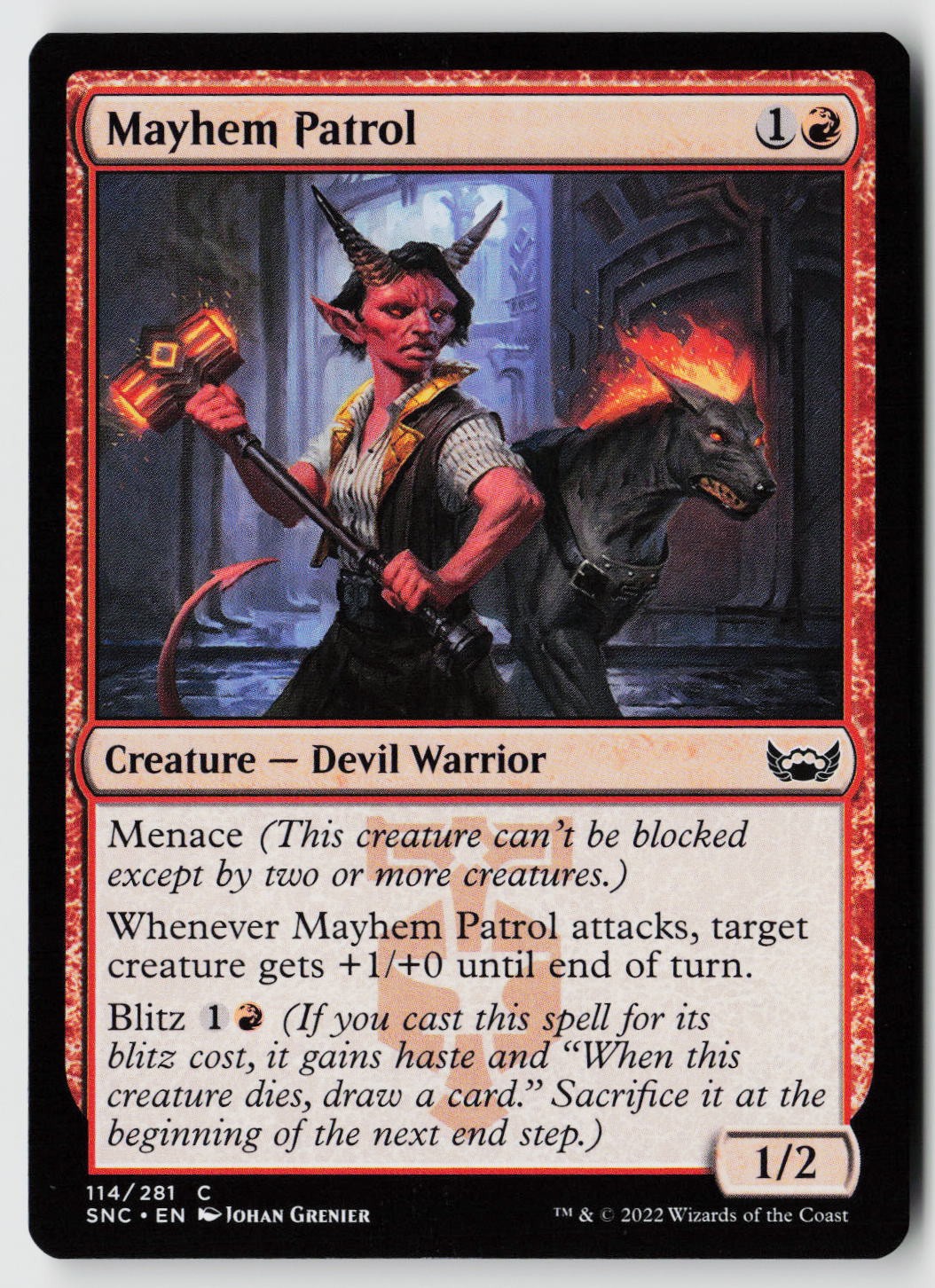 Streets of New Capenna #114 Mayhem Patrol
