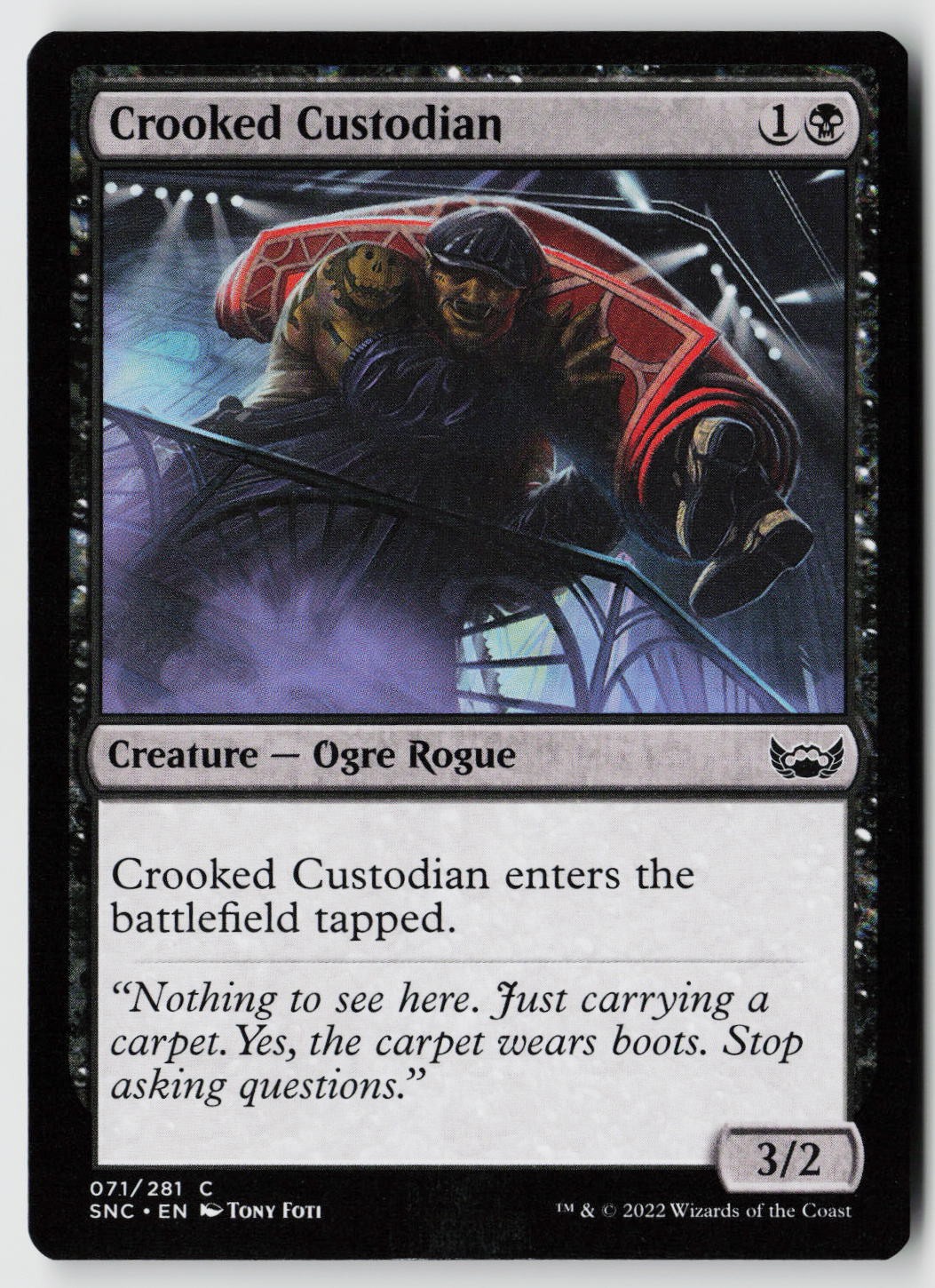 Streets of New Capenna #71 Crooked Custodian