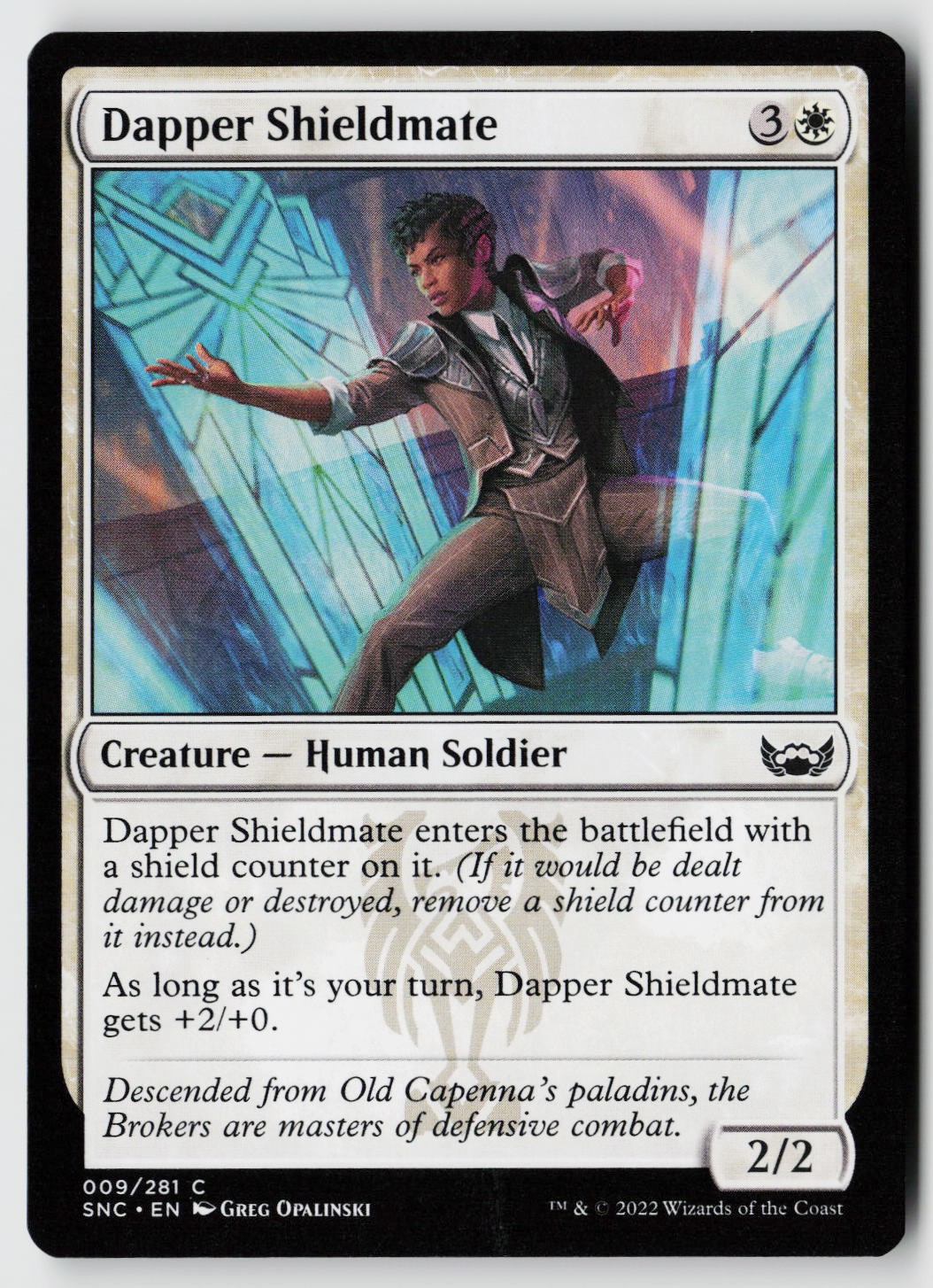 Streets of New Capenna #9 Dapper Shieldmate