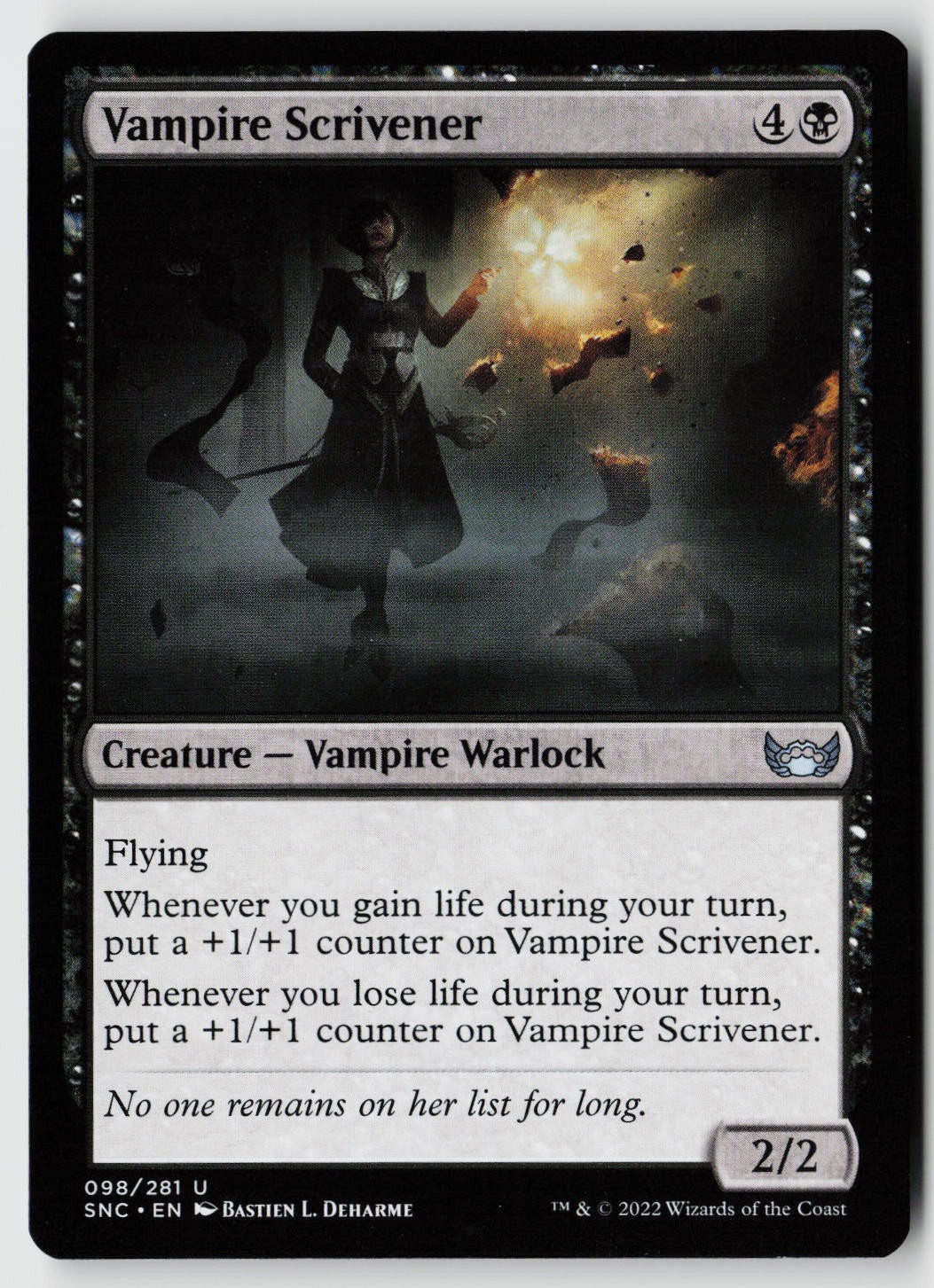 Streets of New Capenna #98 Vampire Scrivener