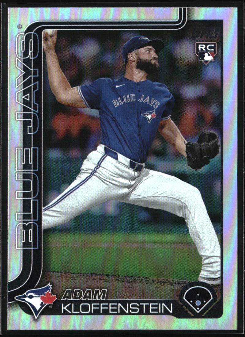 2025 Topps #426 Adam Kloffenstein Rainbow Foil