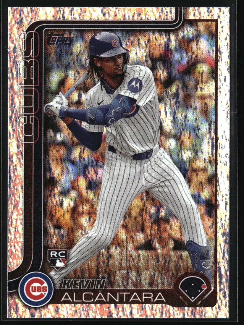 2025 Topps #578 Kevin Alcántara Sandglitter