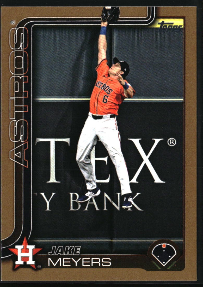 2025 Topps #621 Jake Meyers Gold #/2025