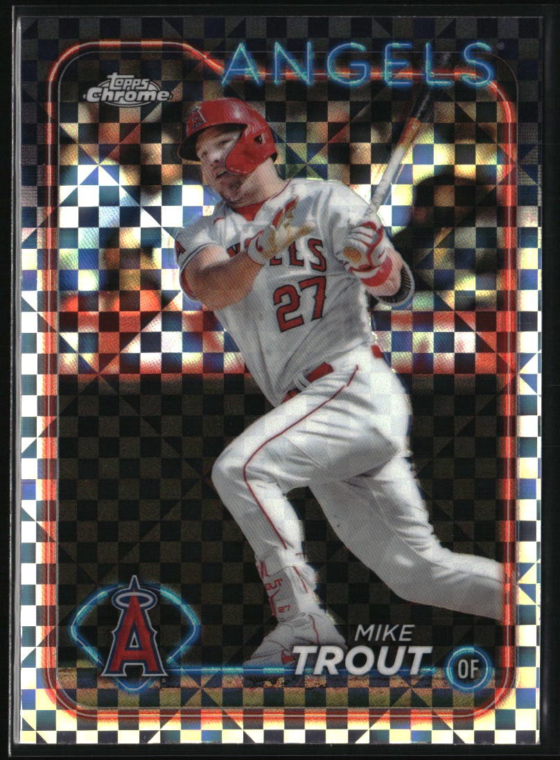 2024 Topps Chrome #200 Mike Trout X-Fractors