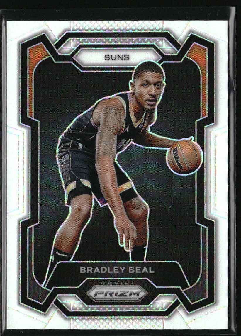 2023-24 Panini Prizm #64 Bradley Beal Prizms White #/175