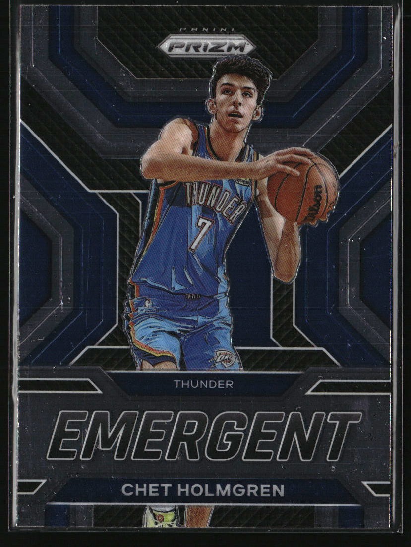 2022-23 Panini Prizm #16 Chet Holmgren Emergent
