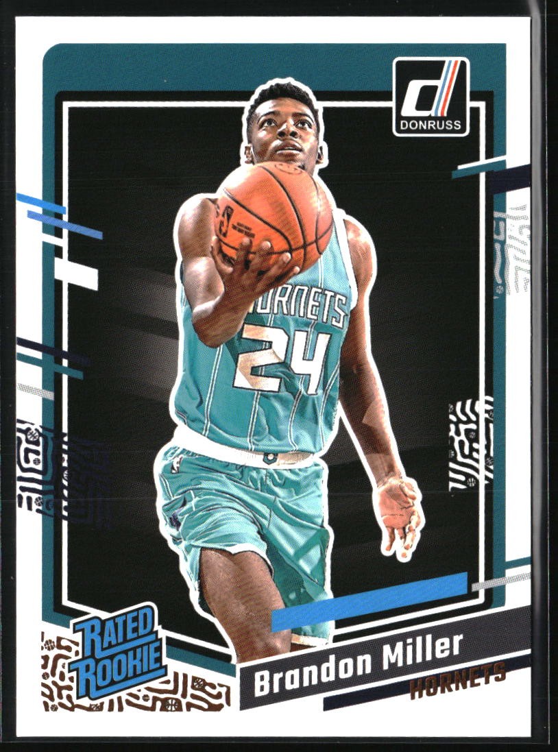 2023-24 Donruss #226 Brandon Miller Rated Rookie