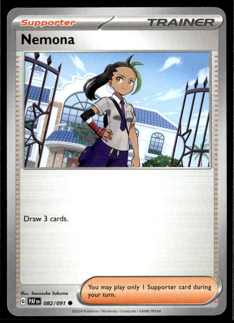 SV: Paldean Fates #082/091 Nemona