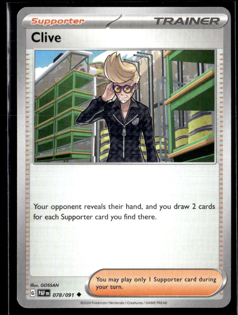 SV: Paldean Fates #078/091 Clive