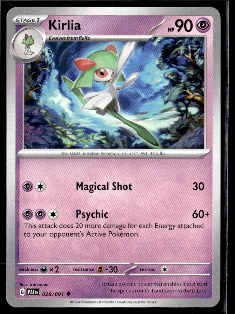 SV: Paldean Fates #028/091 Kirlia