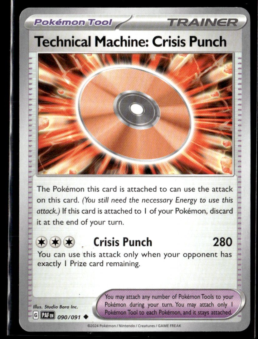 SV: Paldean Fates #090/091 Technical Machine: Crisis Punch