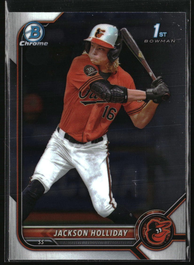 2022 Bowman Draft #BDC-168 Jackson Holliday Chrome