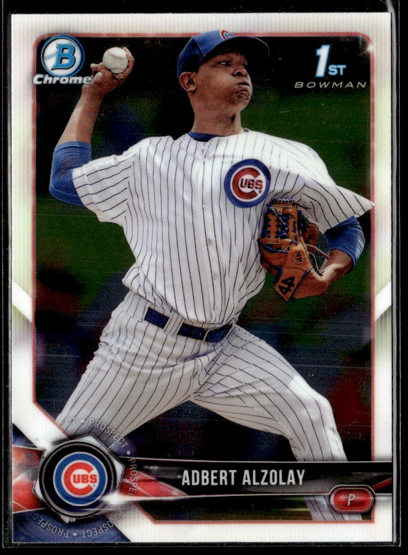 2018 Bowman Adbert Alzolay Chrome Prospects