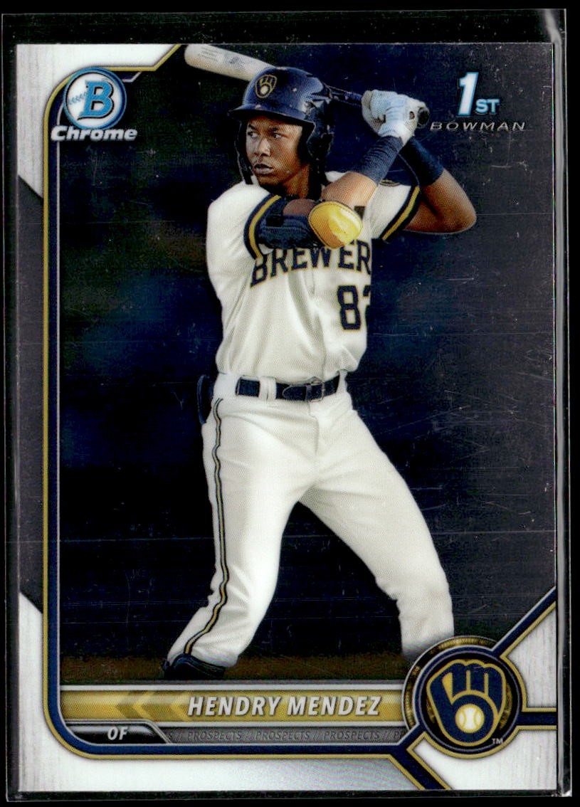 2022 Bowman Hendry Mendez Chrome Prospects