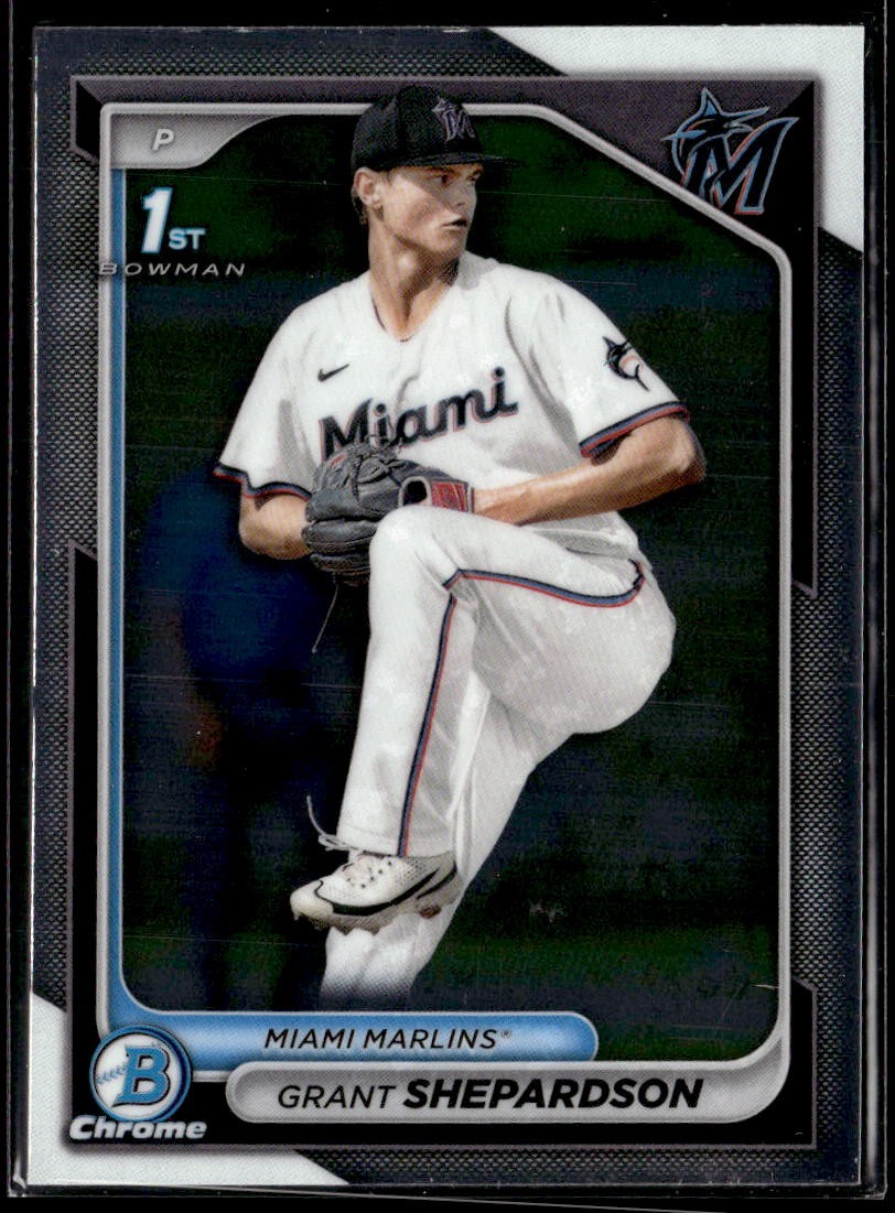 2024 Bowman Draft Grant Shepardson Chrome