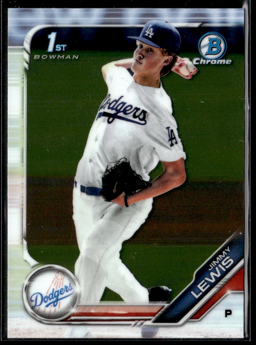 2019 Bowman Draft Jimmy Lewis Chrome