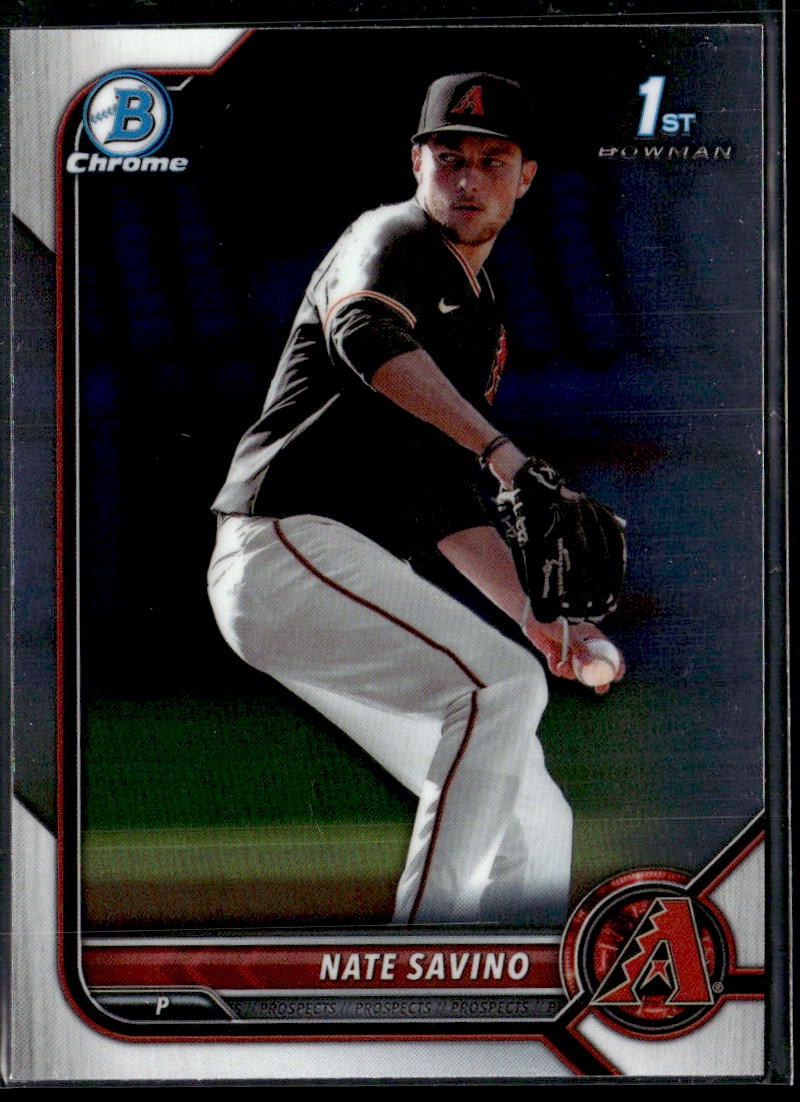 2022 Bowman Draft Nate Savino Chrome