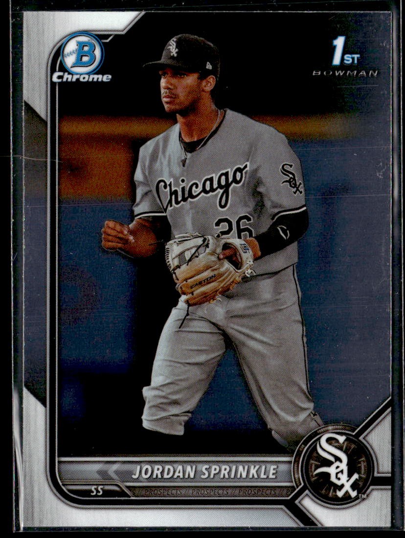2022 Bowman Draft Jordan Sprinkle Chrome