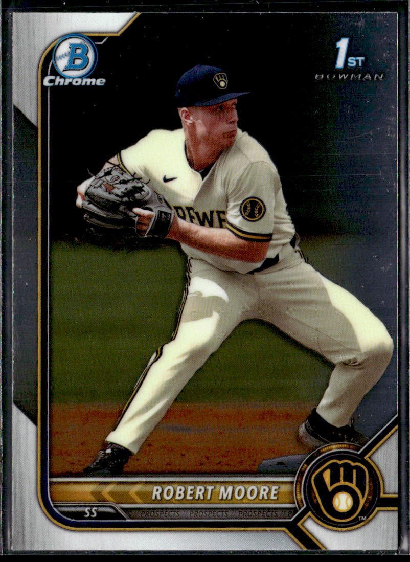 2022 Bowman Draft Robert Moore Chrome