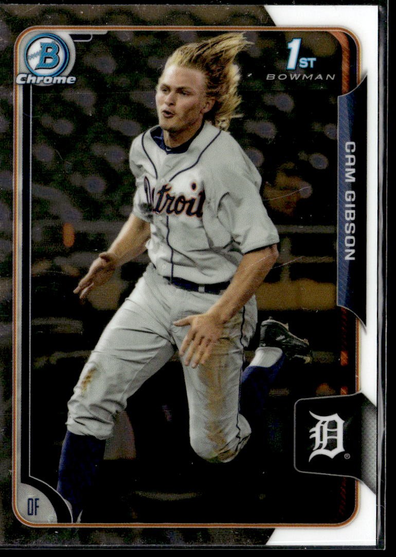 2015 Bowman Draft Cam Gibson Chrome