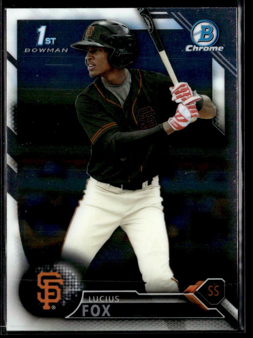 2016 Bowman Lucius Fox Chrome Prospects