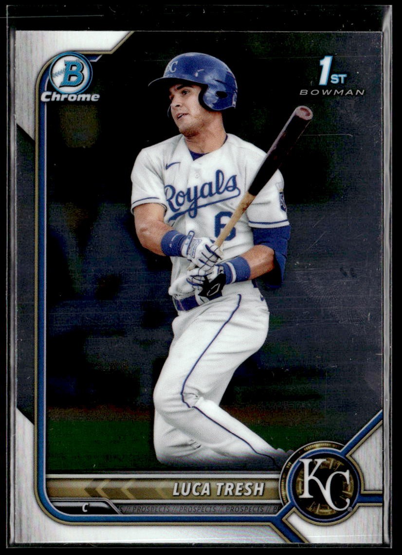 2022 Bowman Luca Tresh Chrome Prospects