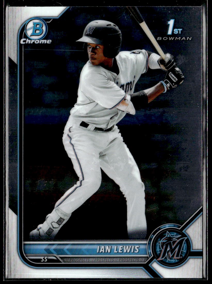 2022 Bowman Ian Lewis Chrome Prospects