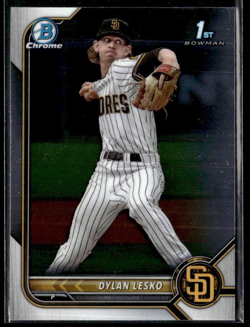 2022 Bowman Draft Dylan Lesko Chrome