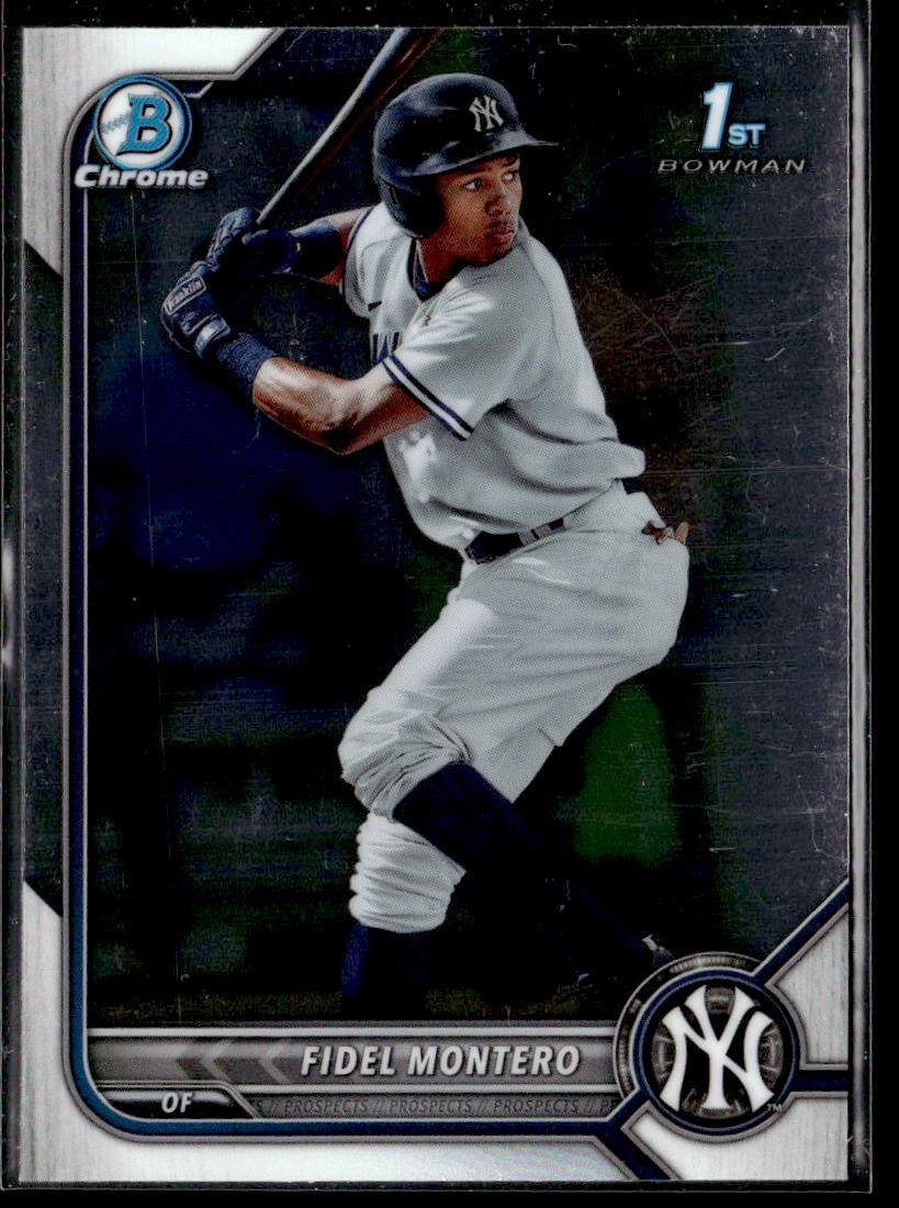 2022 Bowman Fidel Montero Chrome Prospects