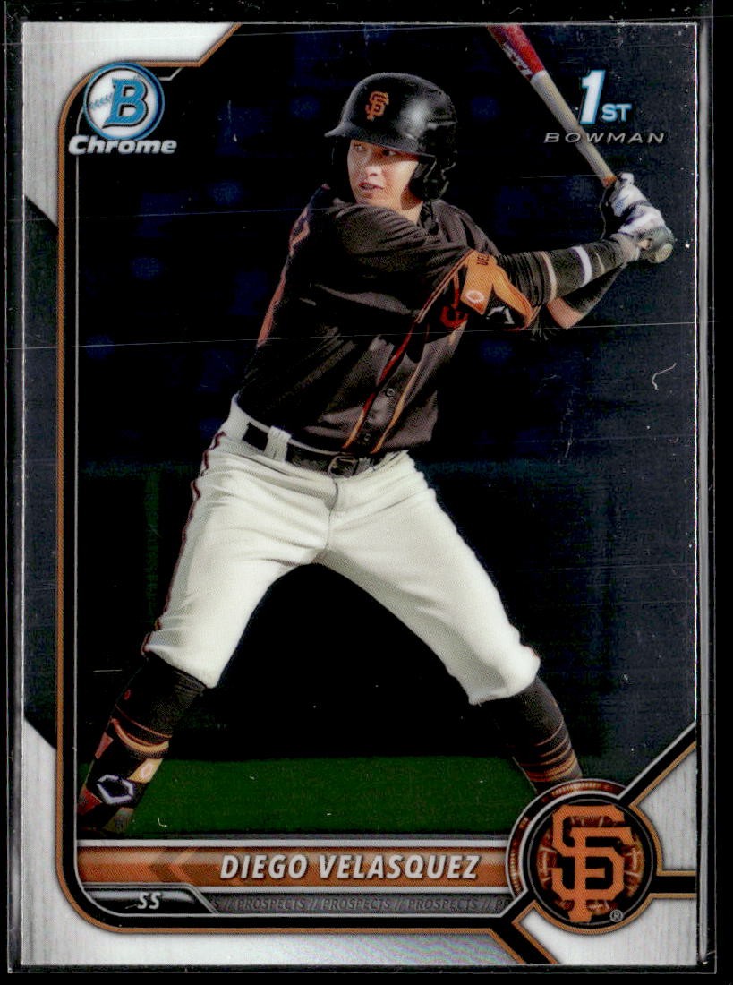 2022 Bowman Diego Velasquez Chrome Prospects