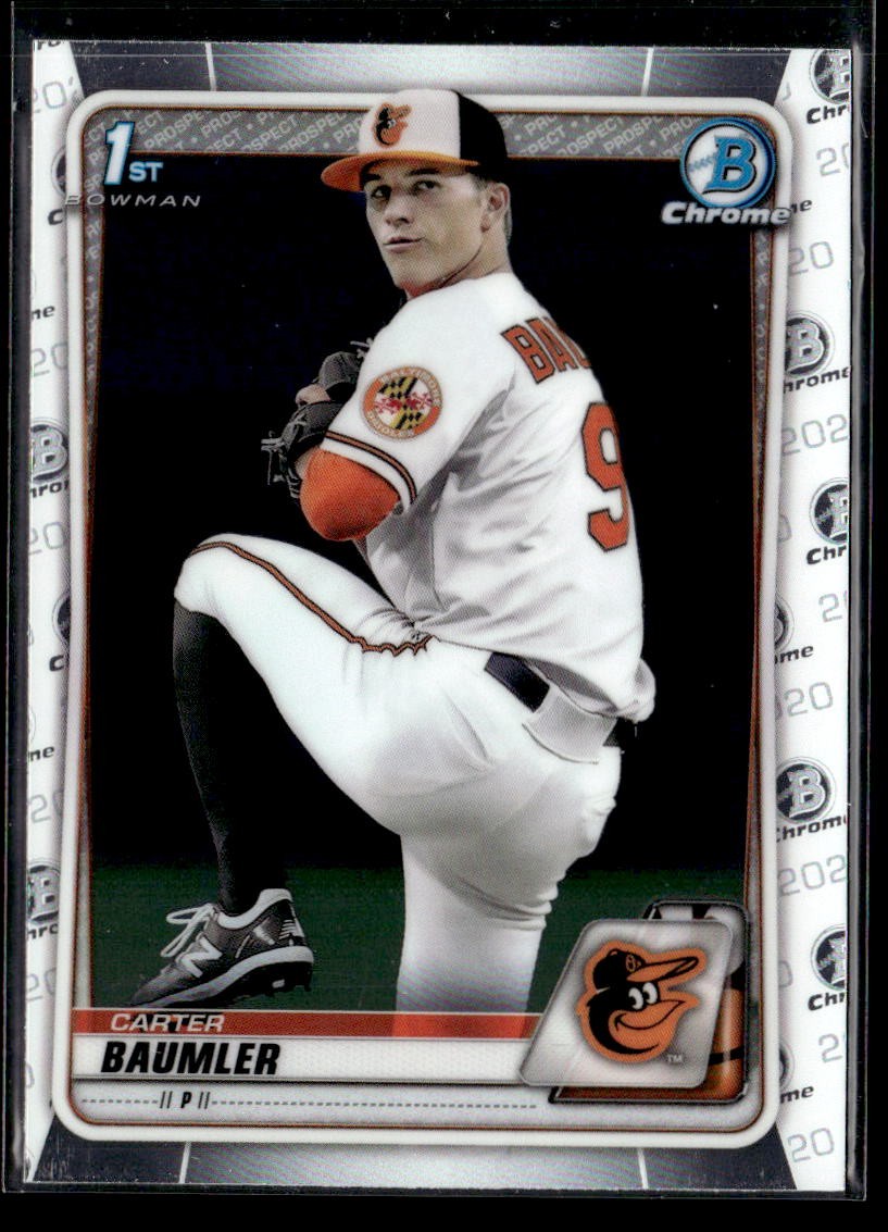 2020 Bowman Draft Carter Baumler Chrome