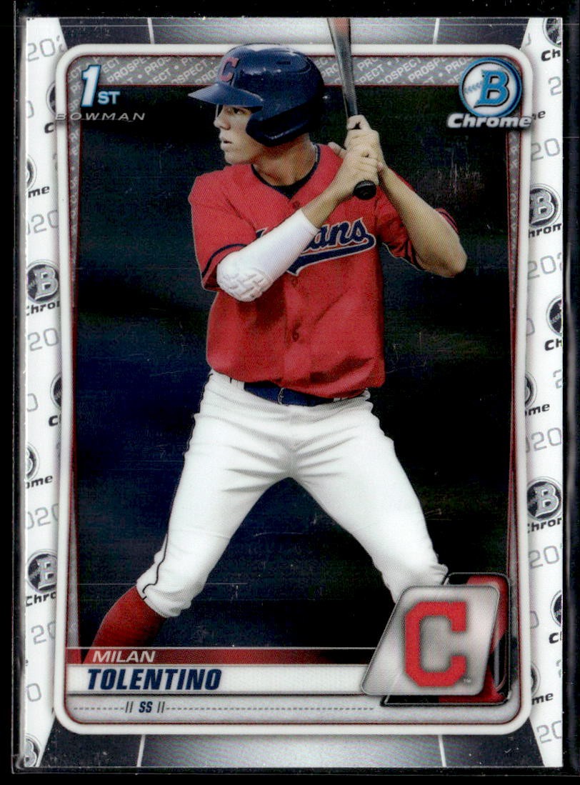2020 Bowman Draft Milan Tolentino Chrome