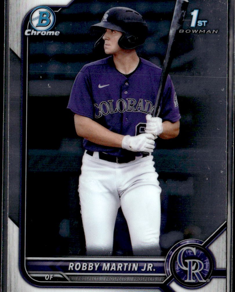 2022 Bowman Robby Martin Jr. Chrome Prospects