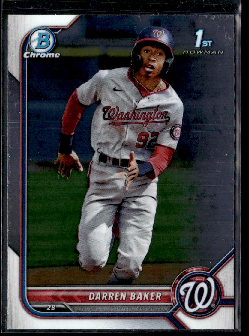 2022 Bowman Darren Baker Chrome Prospects