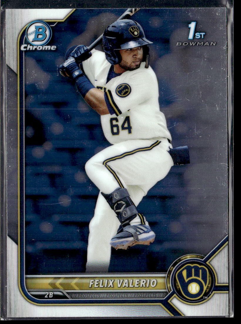 2022 Bowman Felix Valerio Chrome Prospects